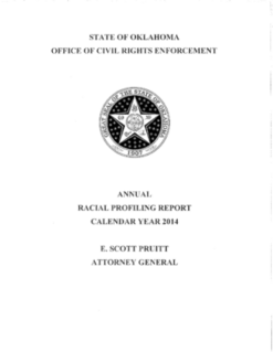 2014 Racial Profiling Report