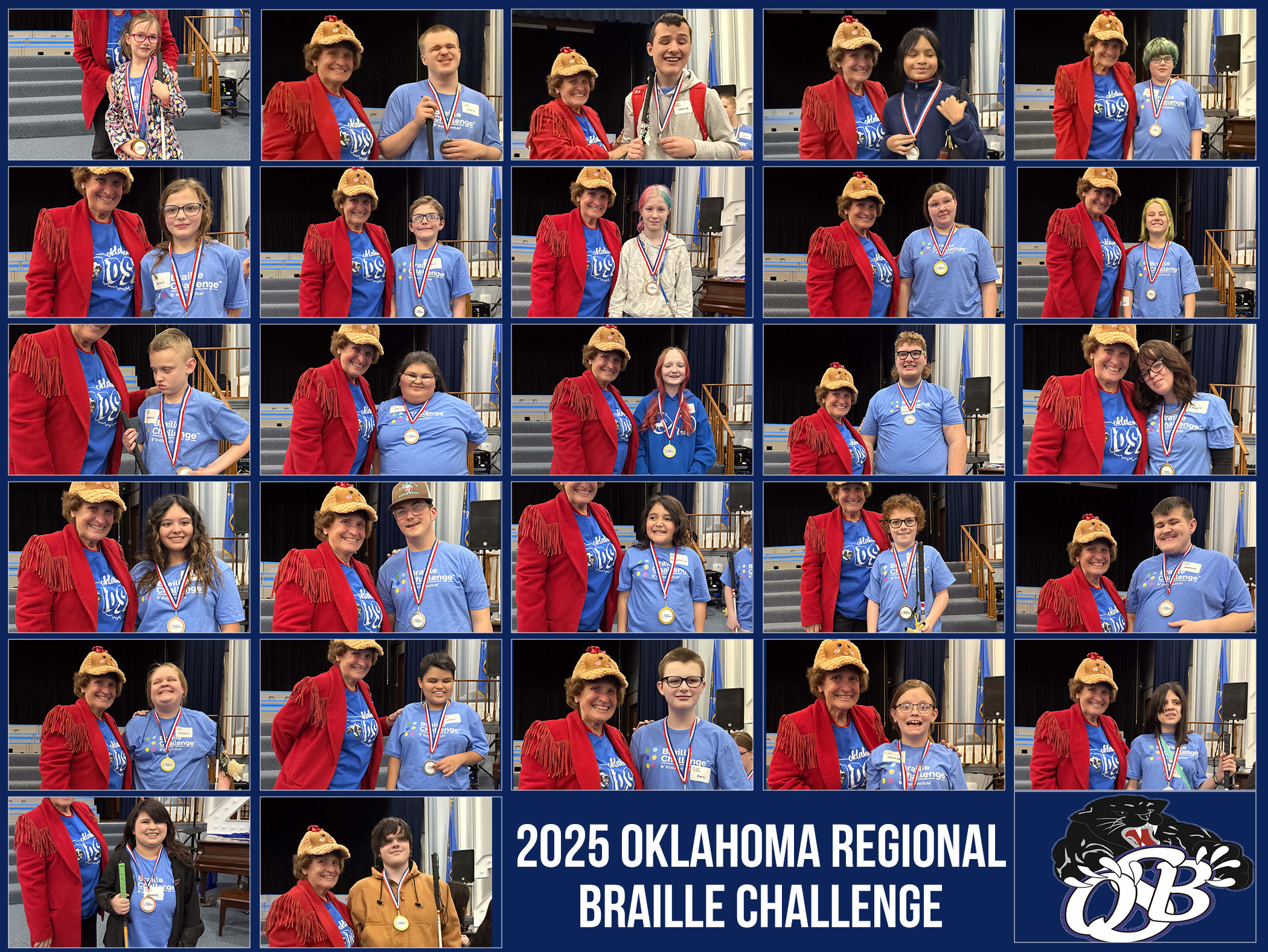 2025 Oklahoma Regional Braille Challenge