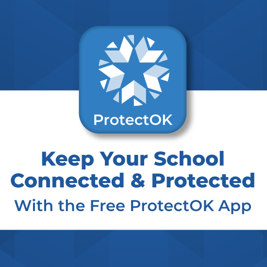 Screenshots of ProtectOk App on iPhone.