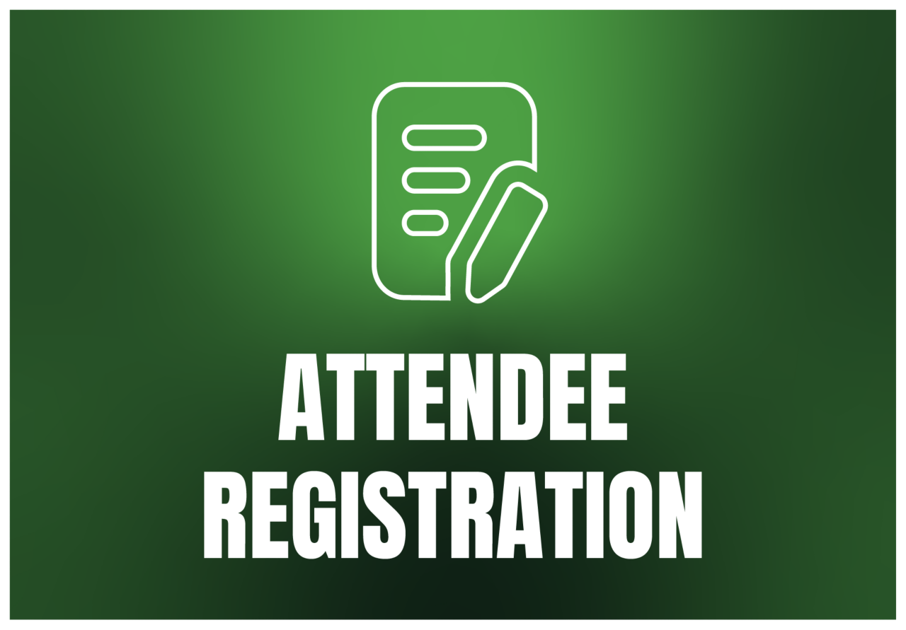 attendee registration