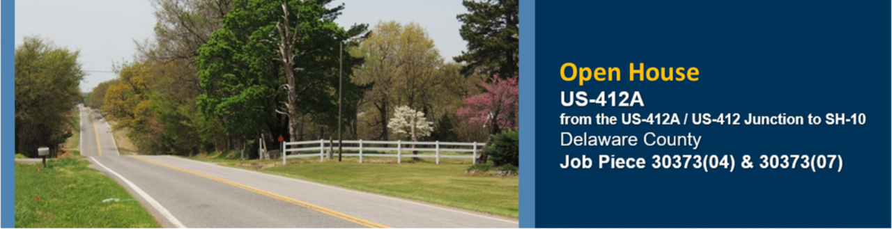 Open House for US-412A Improvements in Delaware County