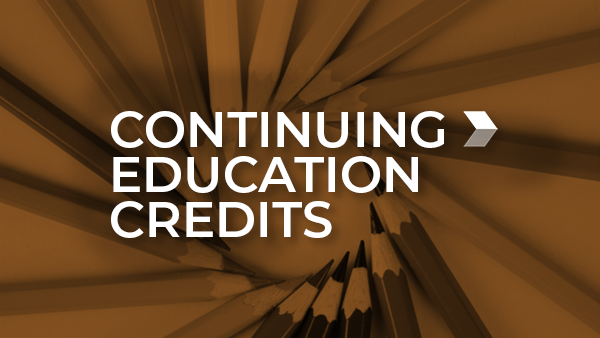 Information on Learning & Development continuing education credits.