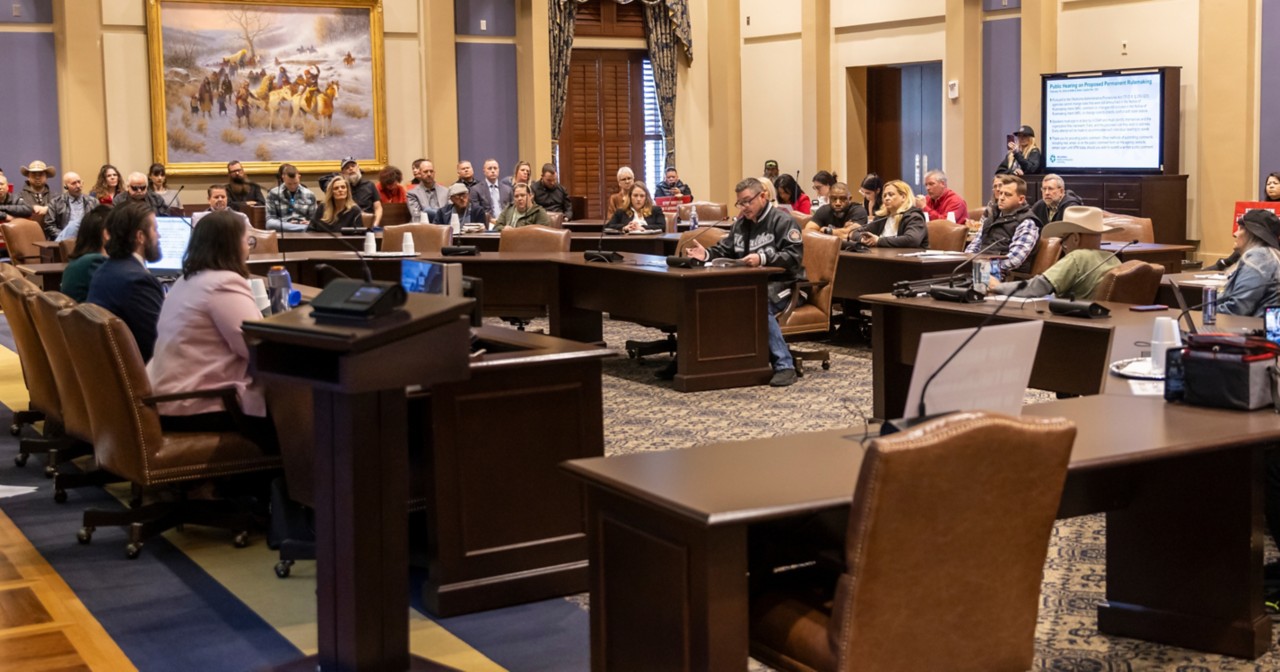  Executive Staff Presents OMMA's Budget During Legislative Hearing